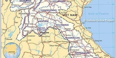 Зураг лаос болон эргэн тойрны улс орнууд